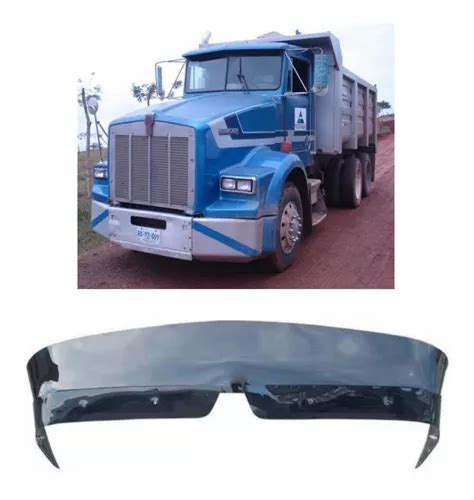 Rompeviento Deflector Cofre Mosquitero Kenworth T800 Acrilic