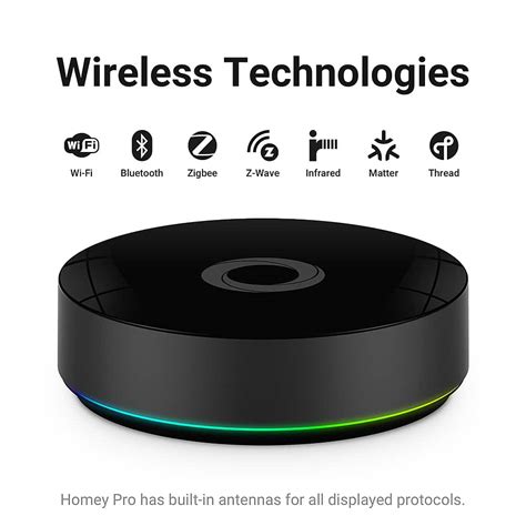 Homey Pro Smart Home Hub Black Homey Pro Us 03 Best Buy