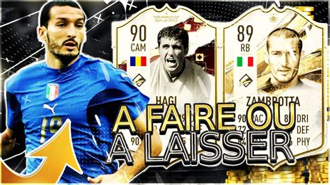 FIFA 23 SBC DE HAGI WC ET ZAMBROTTA PRIME A FAIRE OU A LAISSER