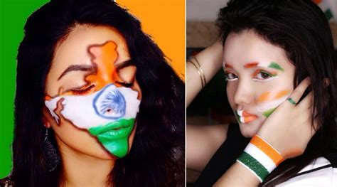 Independence Day Special Makeup Ideas From Tricolour Eyeshadow To