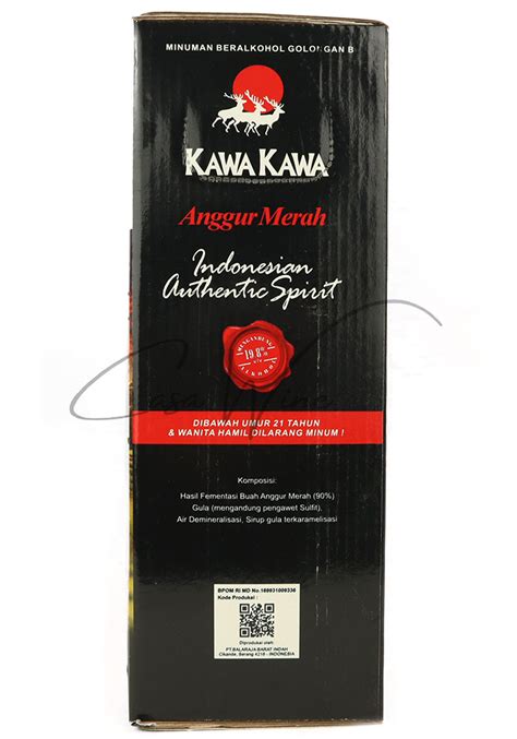 Kawa Kawa Anggur Merah 3L Casawine Hidden Gem Minuman Beralkohol