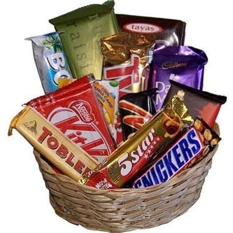 Chocolate In Basket - Gift Pakistan