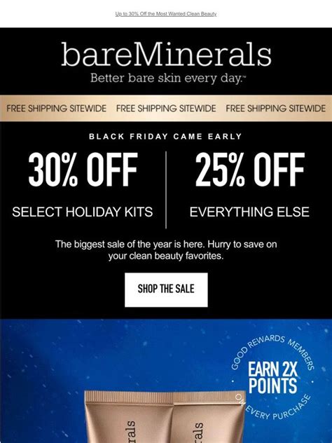 Bareminerals Black Friday Starts Now Milled