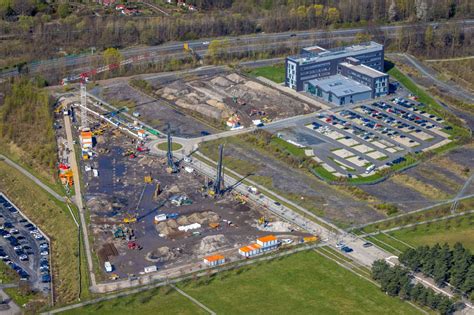 Dortmund Aus Der Vogelperspektive Neubau Des Unternehmens