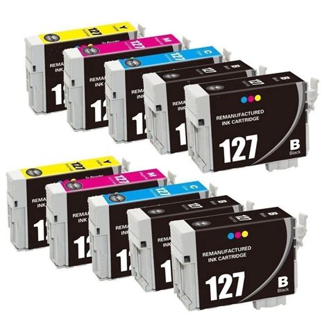 Remanufactured Ink Cartridge Replacement For Epson 127 T127 To Etsy