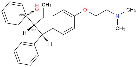 R R α 4 2 dimethylamino ethoxy phenyl β ethyl α