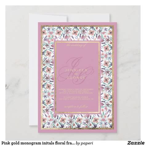 Simple Elegant Typography Wedding Invitations & Templates | Zazzle ...