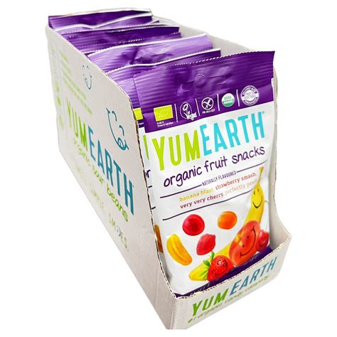 Jeleuri Organice Yumearth Organic Fruit Snacks 12x 50 Gr