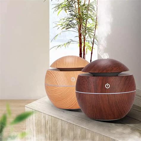 Umidificador De Ar E Aromatizador De Ambientes Tipo Madeira Shopee Brasil