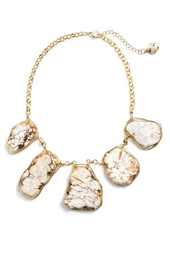 Statements By Dck Stone Bib Necklace Nordstrom Necklace Stone