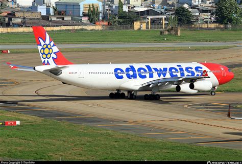 Hb Jmf Edelweiss Air Airbus A Photo By Thanh Ho Id