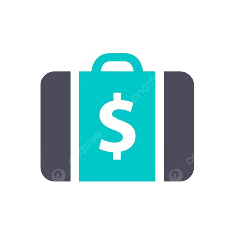 Briefcase Icon Flat