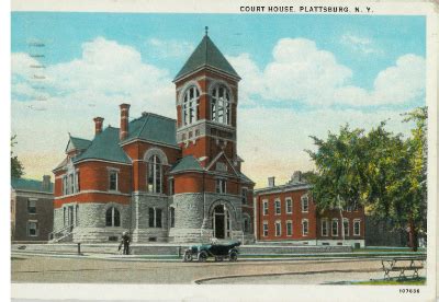 Clinton County Courthouse, 1889 - Historical Society of the New York Courts