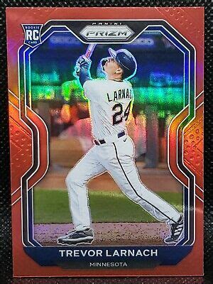 2021 Panini Prizm 55 Trevor Larnach RC RED Prizm EBay