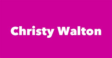 Christy Walton - Spouse, Children, Birthday & More