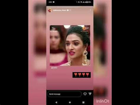 Aishwarya Khare Instagram Story - YouTube