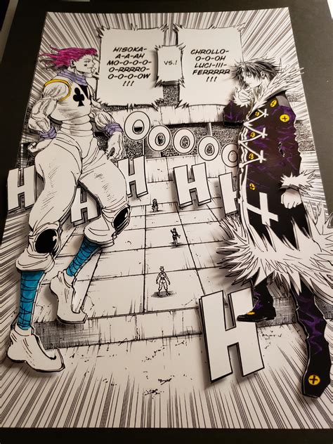 Hisoka Vs Chrollo Manga Strength hisoka clearly has this in the bag ...