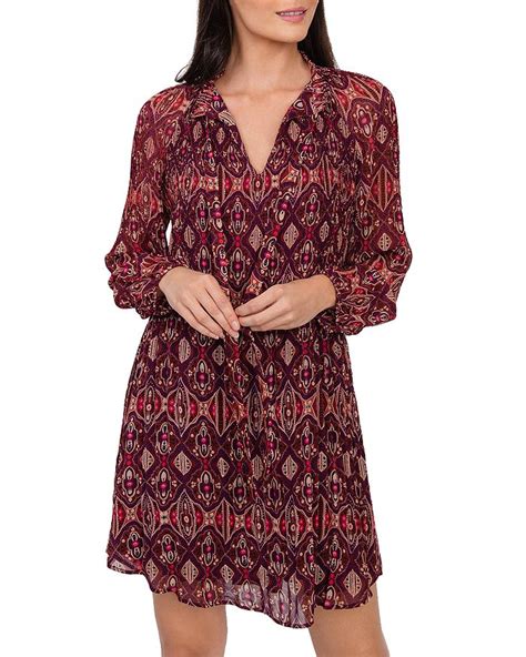 Daniel Rainn Plus Loose Fit Printed Dress Bloomingdales