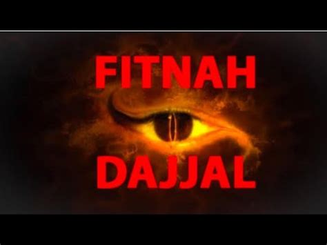 La Vraie Histoire Du Dajjal Youtube