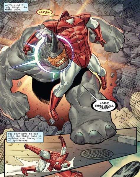 Rhino Spider Man Comic