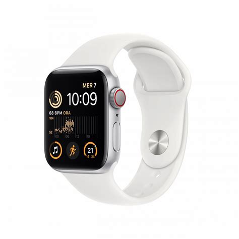 Apple Watch Se Gps Cellular 40mm Cassa In Alluminio Color Argento Con