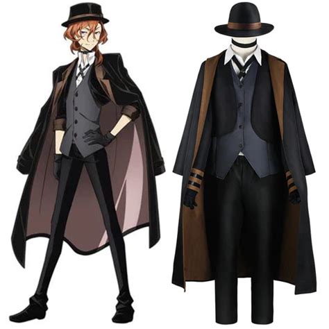 Bungo Stray Dogs Nakahara Chuuya Cosplay Costume Outfits Halloween Car