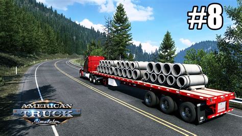 American Truck Simulator Ats S F Rdan Ba Lamak Montana Idaho Aras