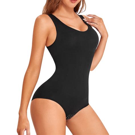 Eleady Women Waist Trainer Bodysuit Shapewear Slim Full Body Shaper