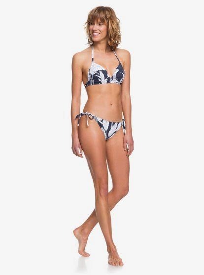 Printed Beach Classics Moulded Triangle Bikini Set Roxy