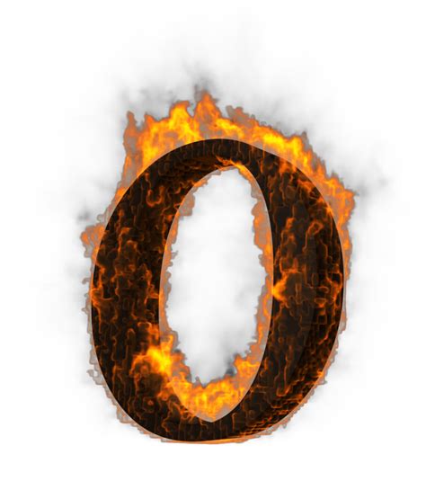 Fire alphabet 3d Rendering illustration. 24830833 PNG