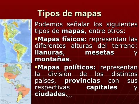 Los 8 Principales Tipos De Mapas Y Sus Caracteristicas Images