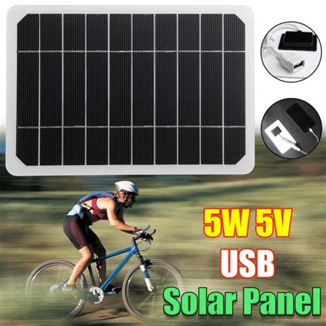 MINI CHARGEUR DE Panneau Solaire Sortie Solaire USB Pour Camping Car