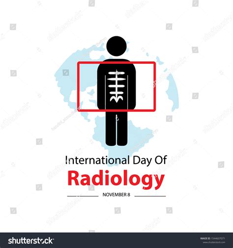 International Day Radiology Poster Concept Stock Vector (Royalty Free ...