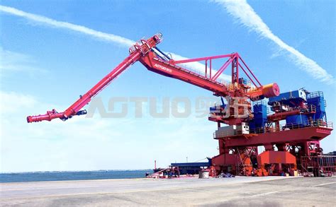 Rail Mobile Screw Ship Unloader China Aotuo Cement Screw Ship