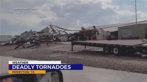 Tornado Devastates Texas Panhandle Town Killing 3 And Injuring Dozens Youtube