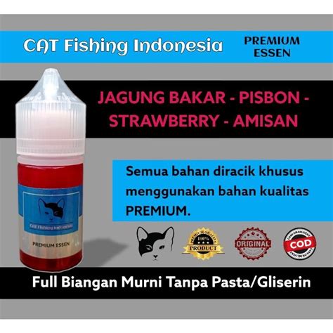 Jual Cat Premium Essen Oplosan Jagung Bakar Pisang Ambon Strawberry