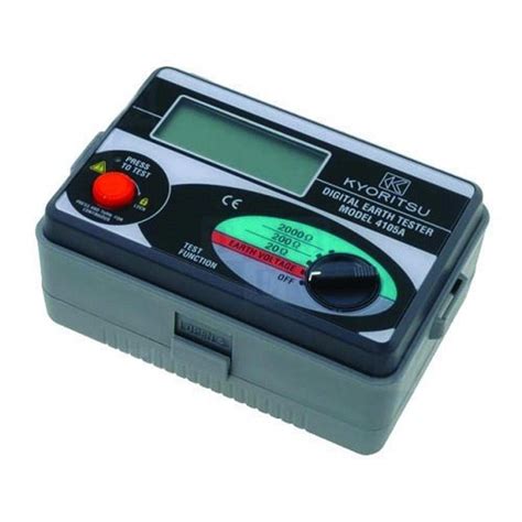 Buy Kyoritsu 4105A H Digital Earth Resistance Tester With Hard Case 20