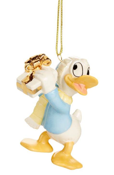 Lenox Donald Duck S Gift For You Ornament Editorialist