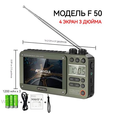 Сетевые радиоприемники SANSUI и портативные громкоговорители с ...