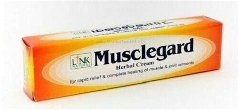 Link Natural Musclegard Herbal Cream G Quick Relief For Backache