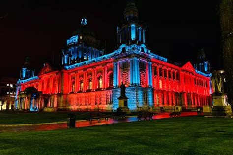 Belfast City Hall lights up for World Down Syndrome Day - Belfast Live