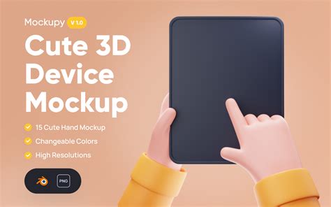 Mockupy Cute Device 3d Mockup 348083 Templatemonster