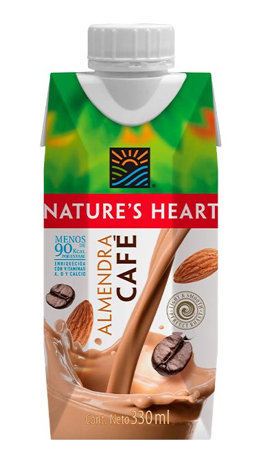 Almendra Café 330 Ml Natures Heart Ecuador