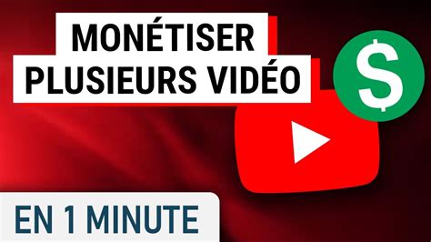 Activer La Mon Tisation De Plusieurs Vid Os Youtube En M Me Temps Youtube