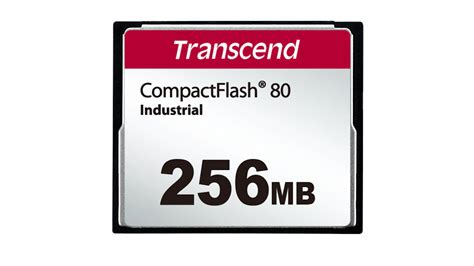 Transcend Ts256mcf80 Cfast Industrial 256 Mb Slc Compact Flash Card Rs