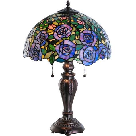 Meyda Tiffany Tiffany Rosebush 24 Table Lamp Wayfair Stained Glass