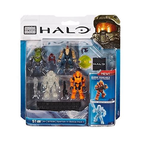 Mega Bloks Halo Spartan IV Battle Pack UNSC Spartan Scout Covena