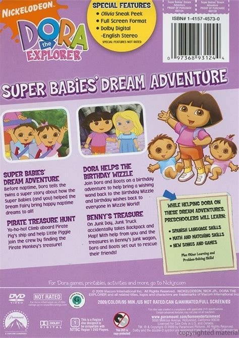 Dora The Explorer: Super Babies' Dream Adventure (DVD 2009) | DVD Empire