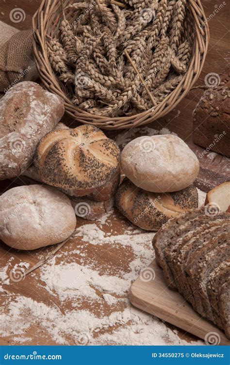 Traditional Baking Goods Stock Image Image Of Diet Healthy 34550275