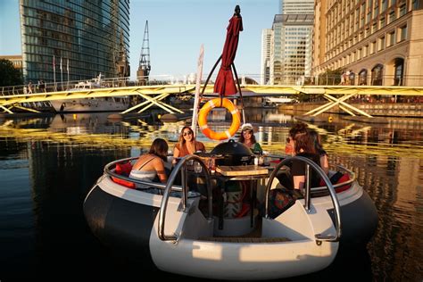 bbq boats  arrived  london